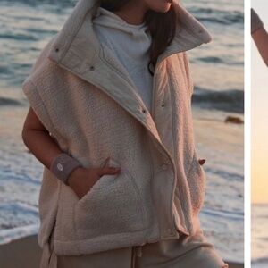 Free People Scout it out fleece vest